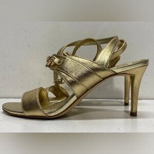 Michael Kors Gold Strappy Heels